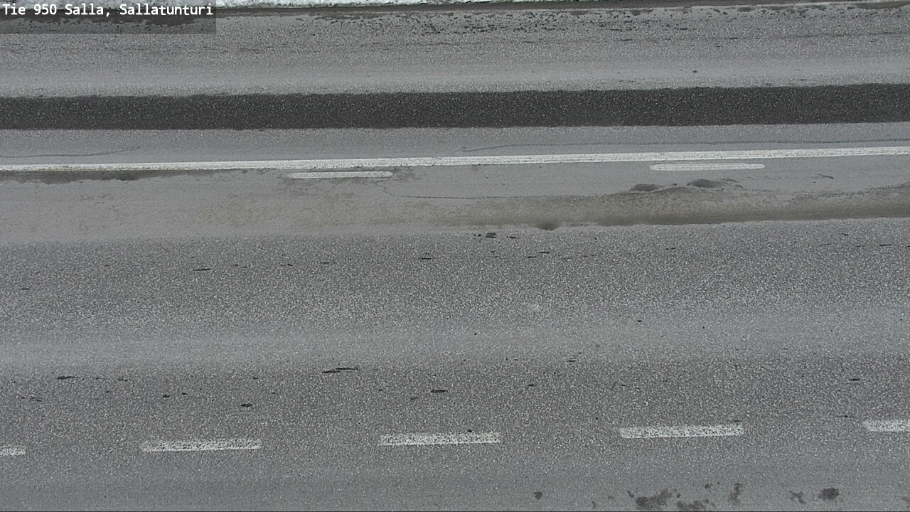 Weather Camera Image Väg 950 Salla, Sallatunturi, Salla, Lappi