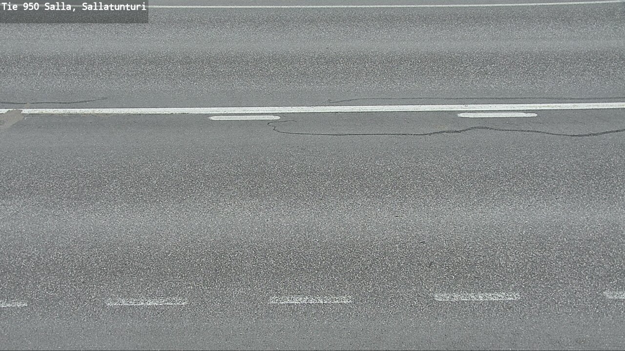 Weather Camera Image Road 950 Salla, Sallatunturi, Salla, Lappi