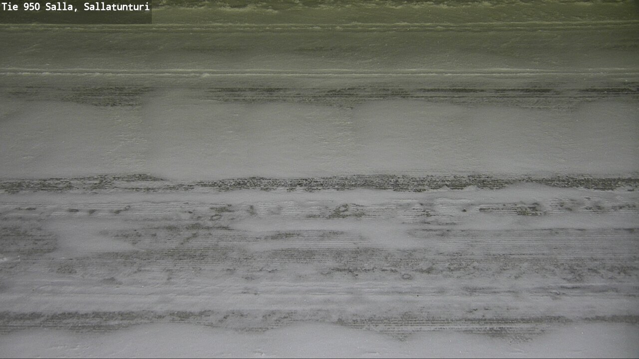 Weather Camera Image Road 950 Salla, Sallatunturi, Salla, Lappi