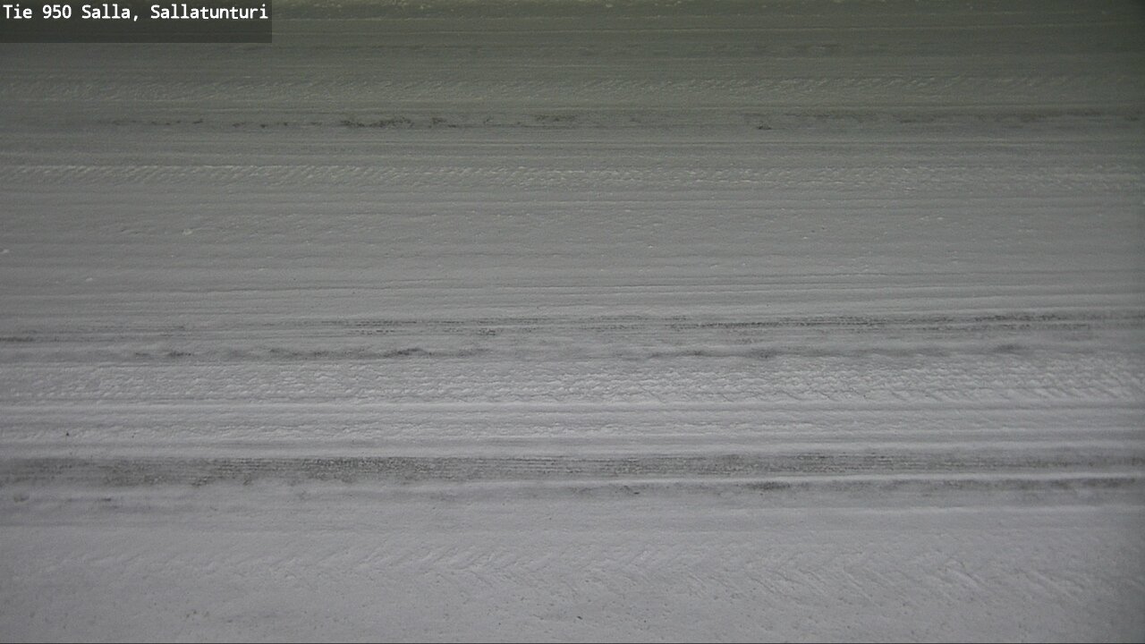 Weather Camera Image Road 950 Salla, Sallatunturi, Salla, Lappi