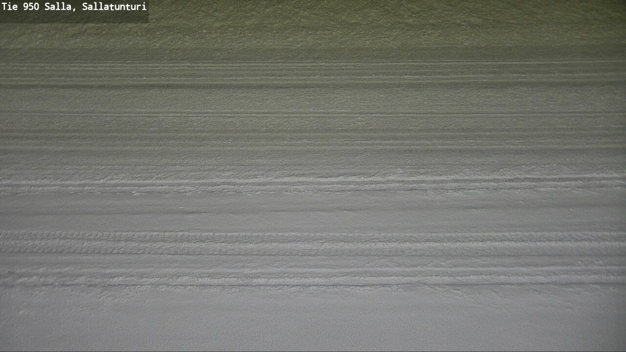 Weather Camera Image Road 950 Salla, Sallatunturi, Salla, Lappi