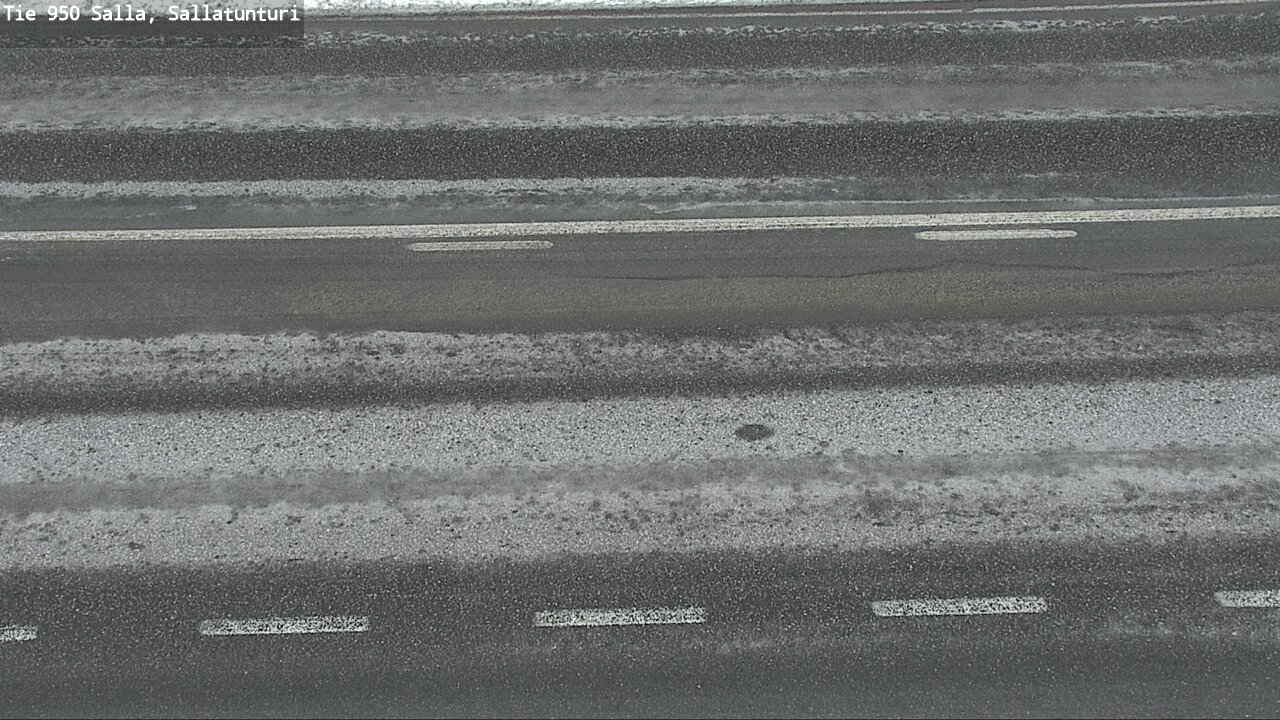 Weather Camera Image Road 950 Salla, Sallatunturi, Salla, Lappi