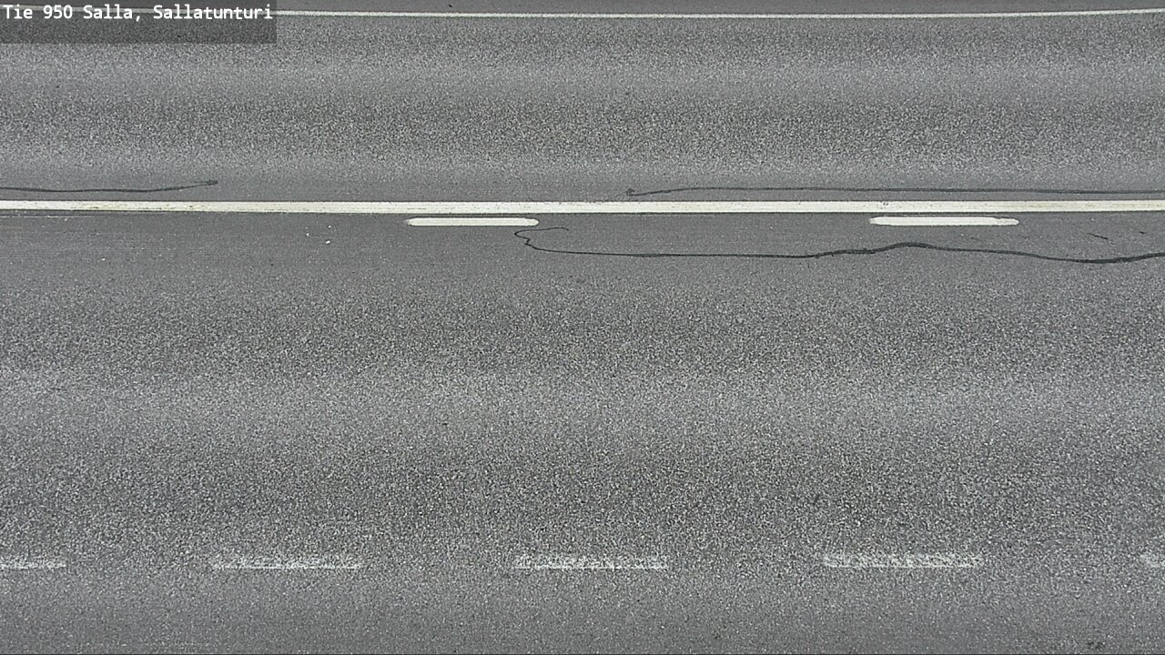 Weather Camera Image Väg 950 Salla, Sallatunturi, Salla, Lappi