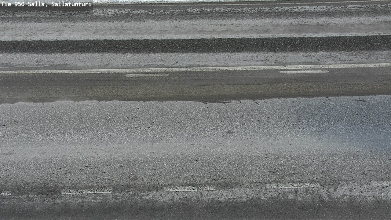 Weather Camera Image Road 950 Salla, Sallatunturi, Salla, Lappi