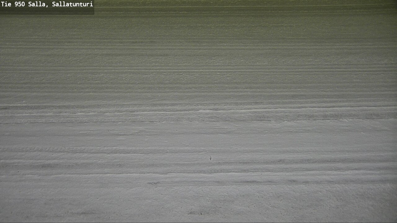 Weather Camera Image Road 950 Salla, Sallatunturi, Salla, Lappi