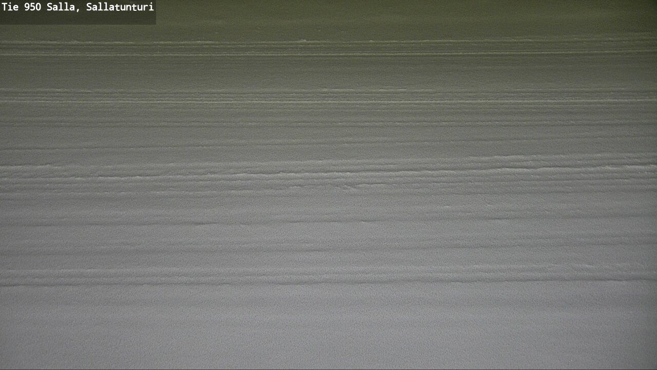 Weather Camera Image Road 950 Salla, Sallatunturi, Salla, Lappi
