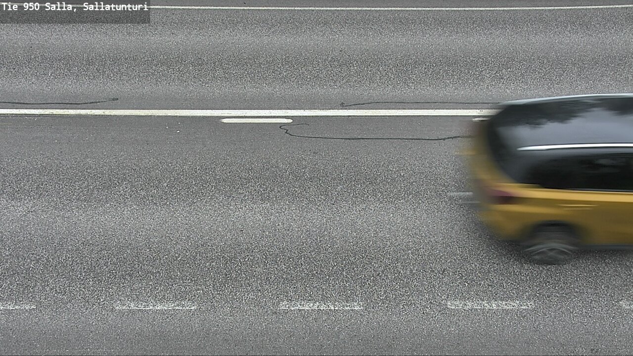 Weather Camera Image Väg 950 Salla, Sallatunturi, Salla, Lappi