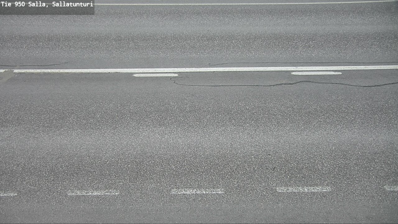 Weather Camera Image Road 950 Salla, Sallatunturi, Salla, Lappi