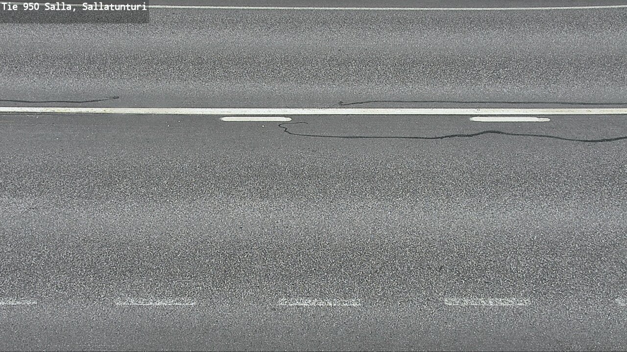 Weather Camera Image Road 950 Salla, Sallatunturi, Salla, Lappi