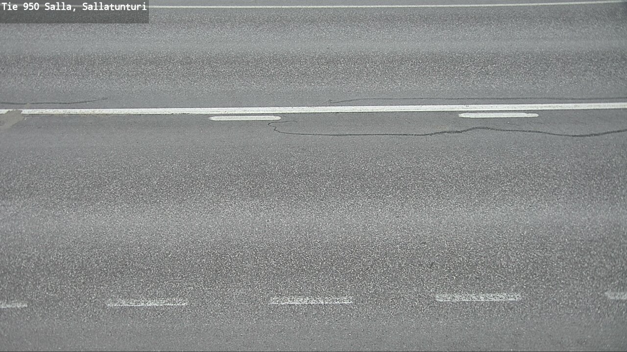 Weather Camera Image Road 950 Salla, Sallatunturi, Salla, Lappi