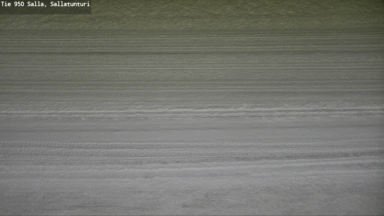 Weather Camera Image Road 950 Salla, Sallatunturi, Salla, Lappi