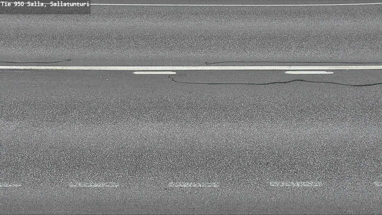 Weather Camera Image Väg 950 Salla, Sallatunturi, Salla, Lappi