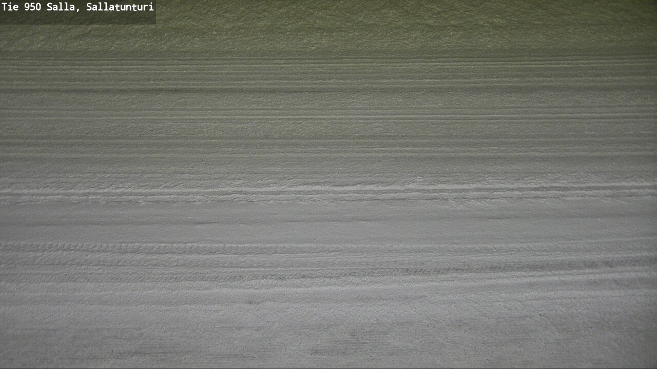 Weather Camera Image Road 950 Salla, Sallatunturi, Salla, Lappi