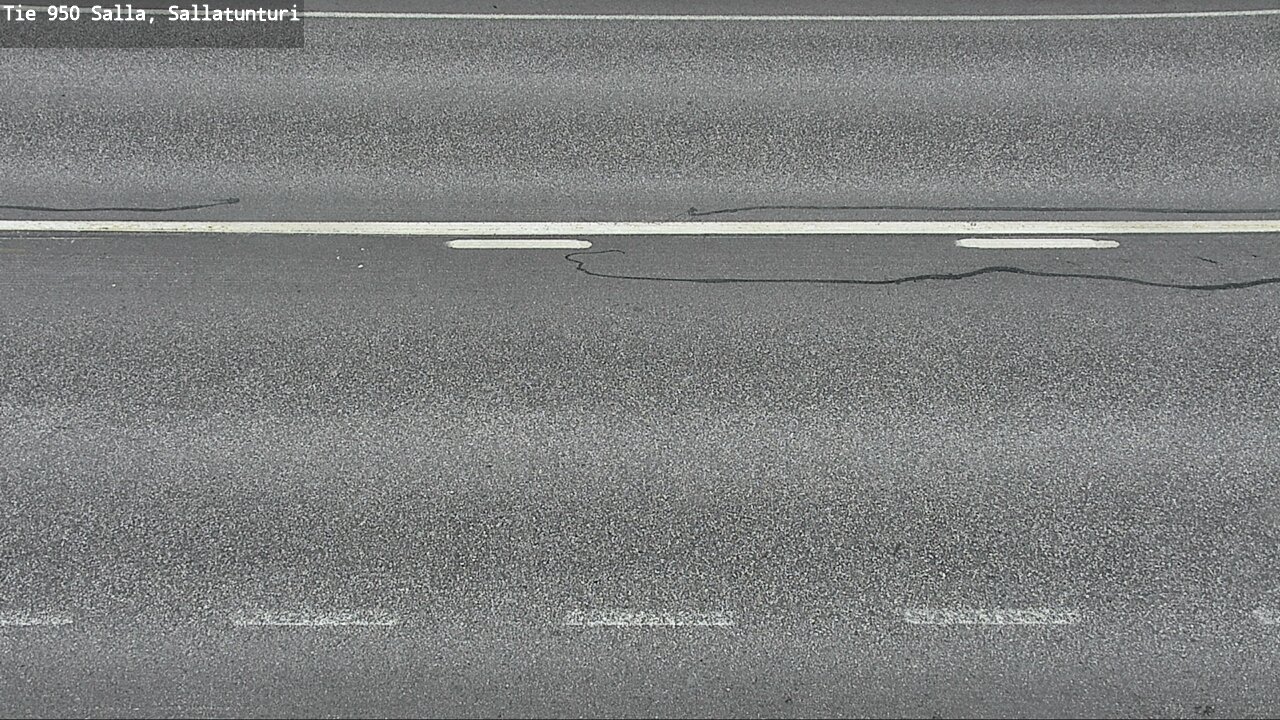 Weather Camera Image Väg 950 Salla, Sallatunturi, Salla, Lappi