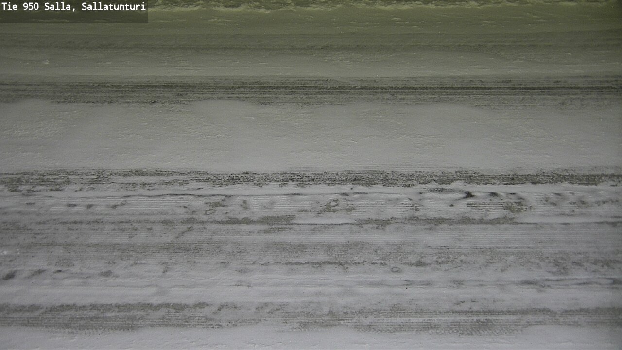 Weather Camera Image Road 950 Salla, Sallatunturi, Salla, Lappi