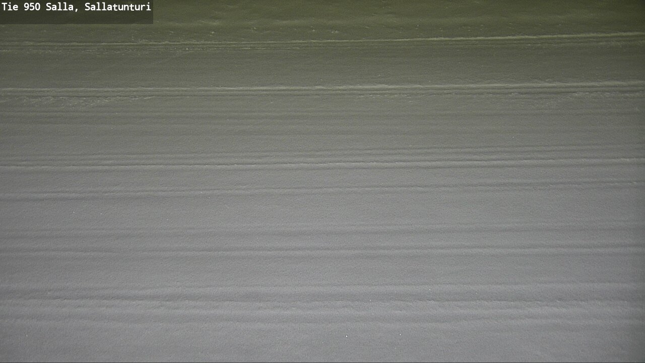 Weather Camera Image Road 950 Salla, Sallatunturi, Salla, Lappi