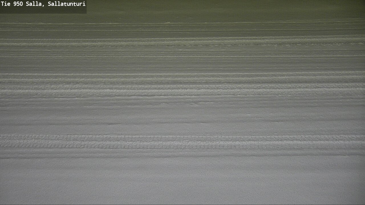 Weather Camera Image Road 950 Salla, Sallatunturi, Salla, Lappi