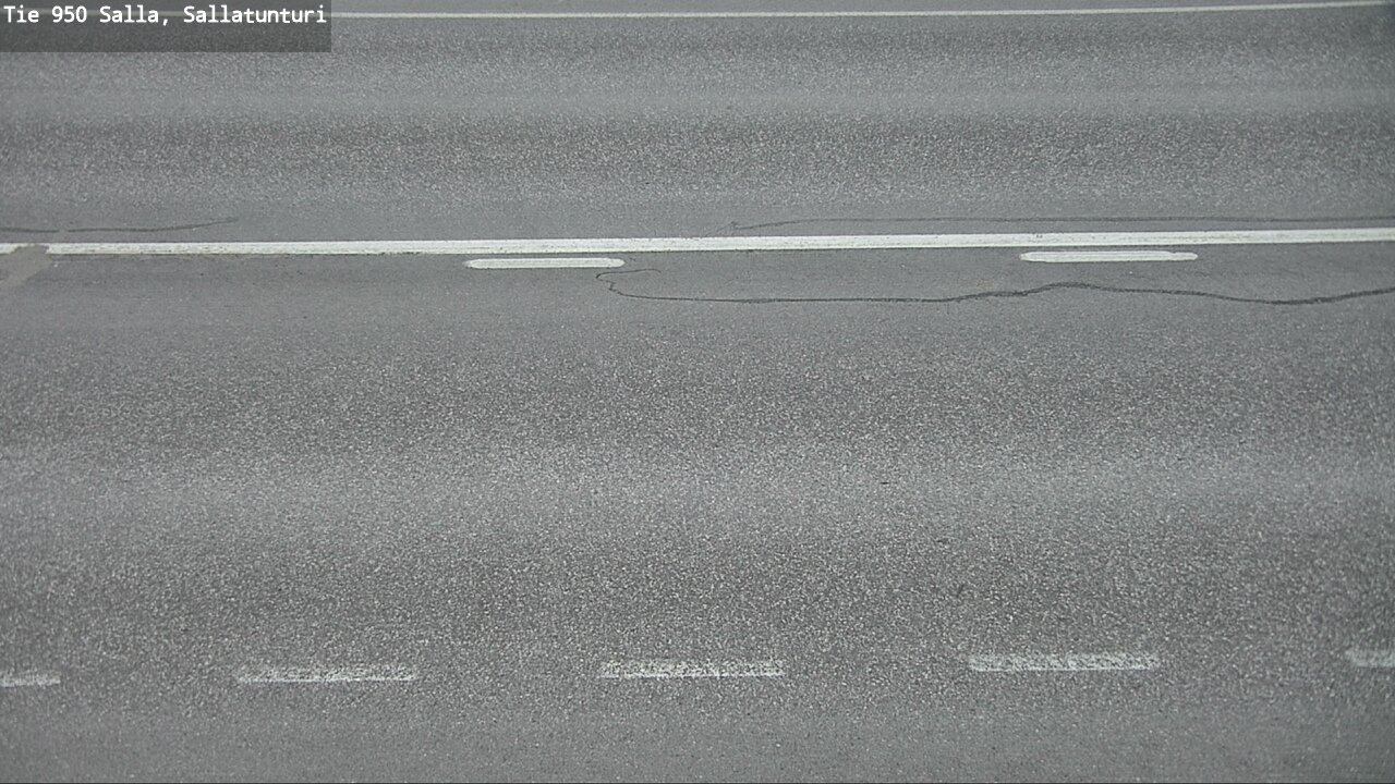 Weather Camera Image Road 950 Salla, Sallatunturi, Salla, Lappi
