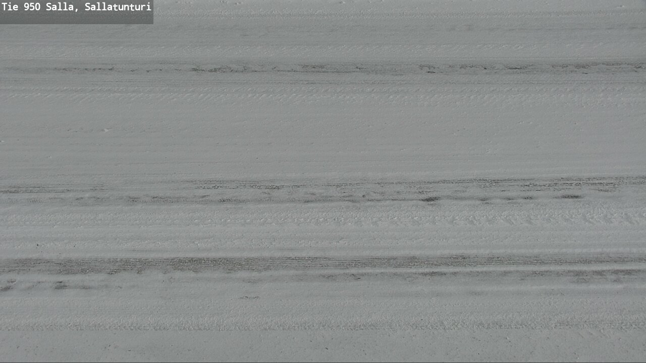 Weather Camera Image Road 950 Salla, Sallatunturi, Salla, Lappi