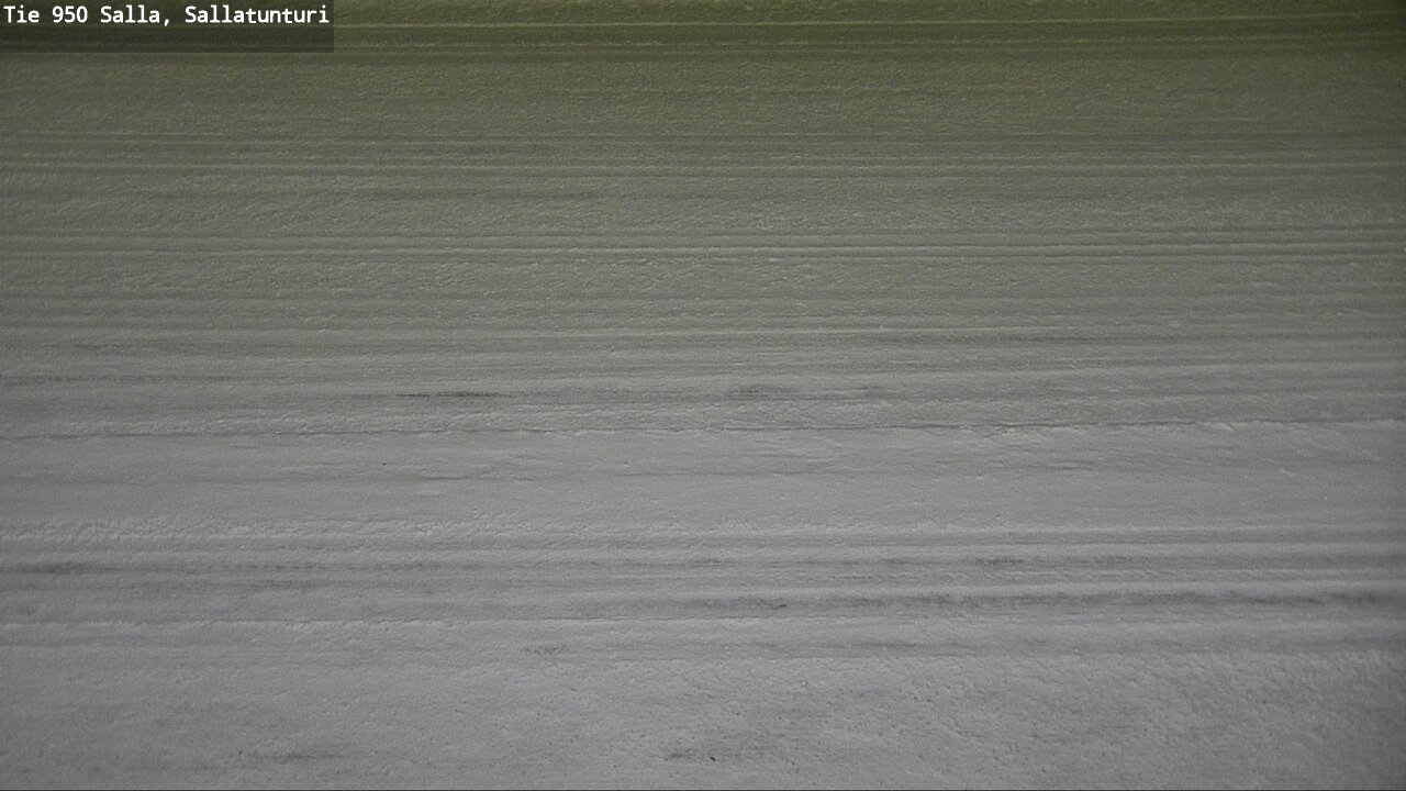 Weather Camera Image Road 950 Salla, Sallatunturi, Salla, Lappi