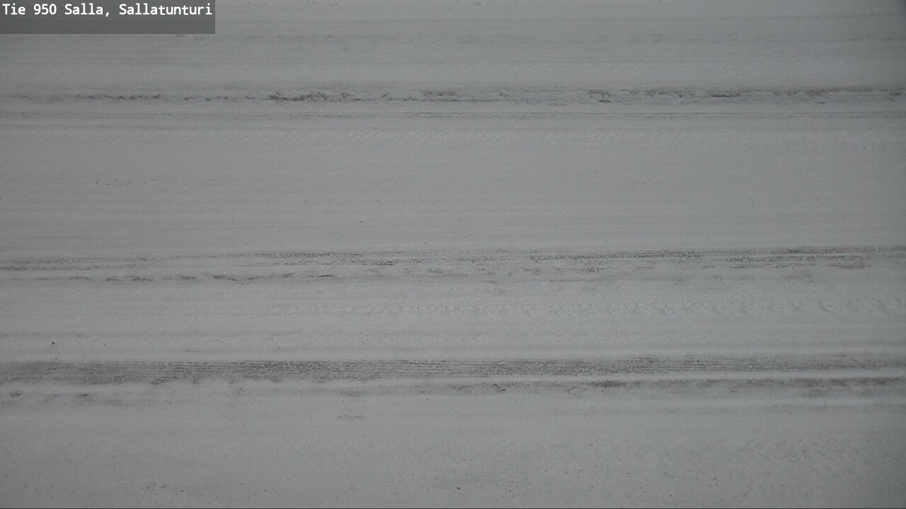 Weather Camera Image Road 950 Salla, Sallatunturi, Salla, Lappi