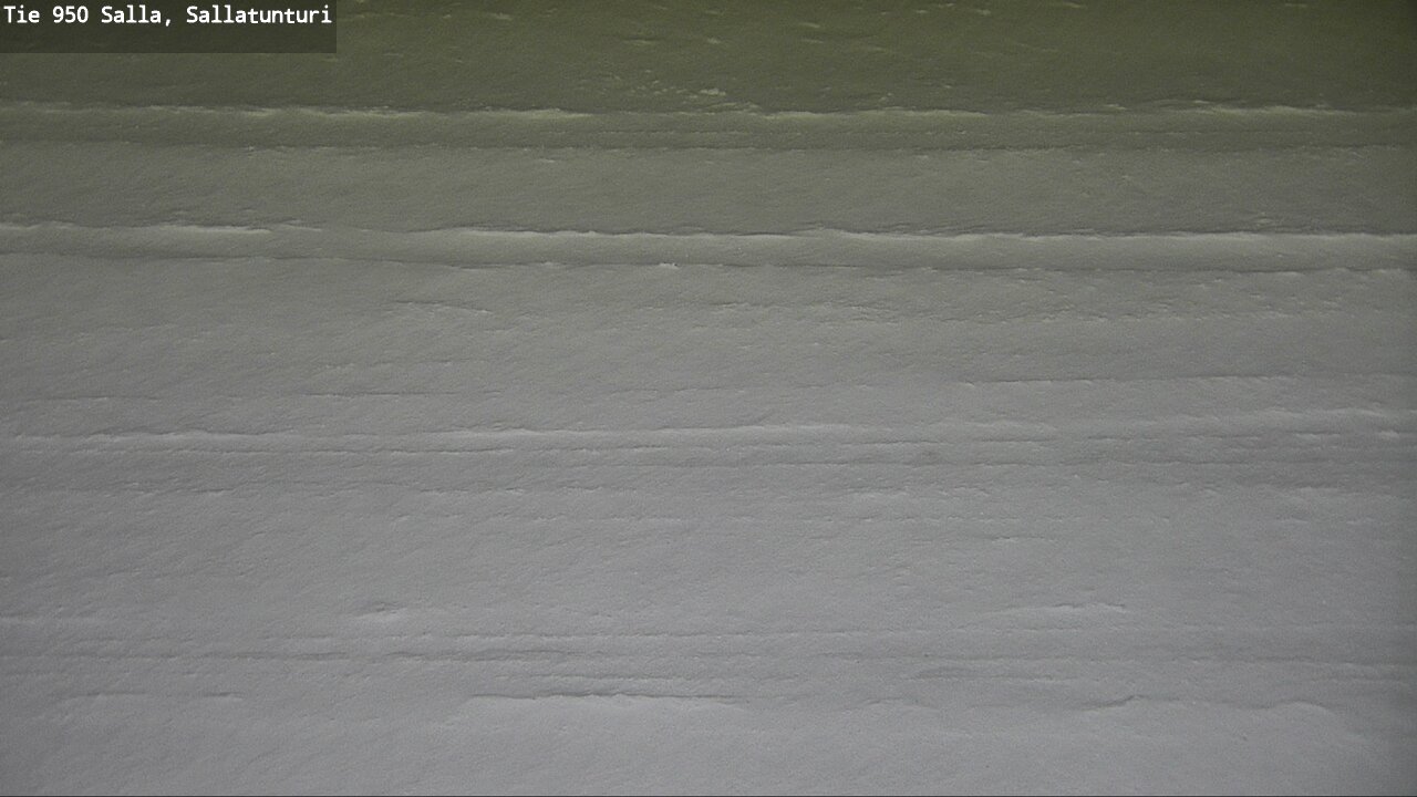 Weather Camera Image Road 950 Salla, Sallatunturi, Salla, Lappi