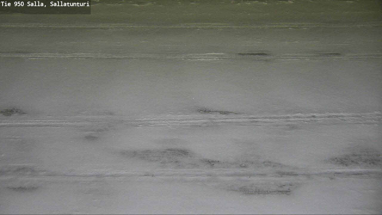 Weather Camera Image Road 950 Salla, Sallatunturi, Salla, Lappi