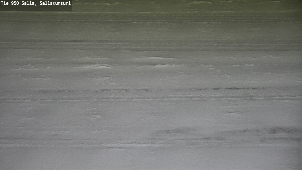 Weather Camera Image Road 950 Salla, Sallatunturi, Salla, Lappi