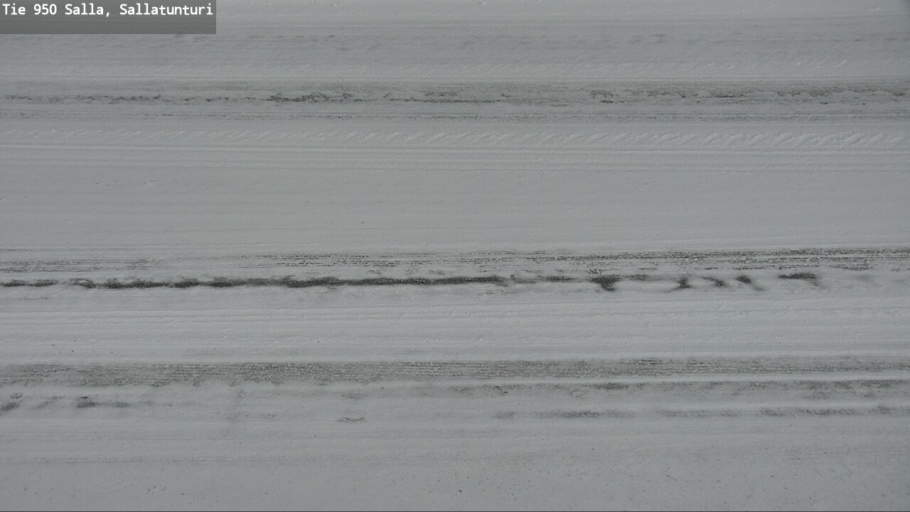 Weather Camera Image Road 950 Salla, Sallatunturi, Salla, Lappi