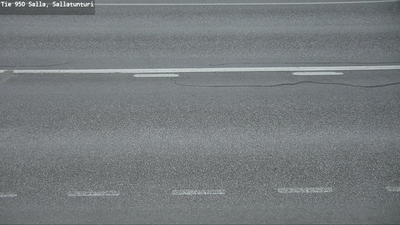 Weather Camera Image Road 950 Salla, Sallatunturi, Salla, Lappi
