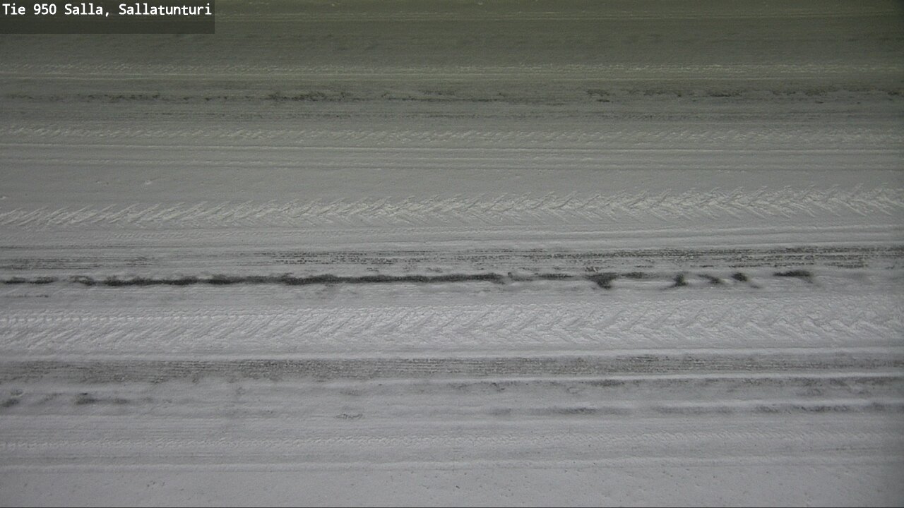 Weather Camera Image Väg 950 Salla, Sallatunturi, Salla, Lappi