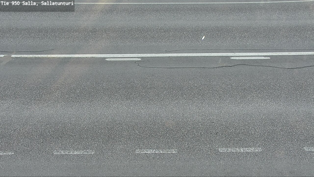 Weather Camera Image Väg 950 Salla, Sallatunturi, Salla, Lappi