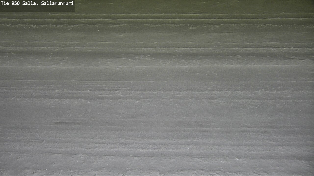 Weather Camera Image Road 950 Salla, Sallatunturi, Salla, Lappi