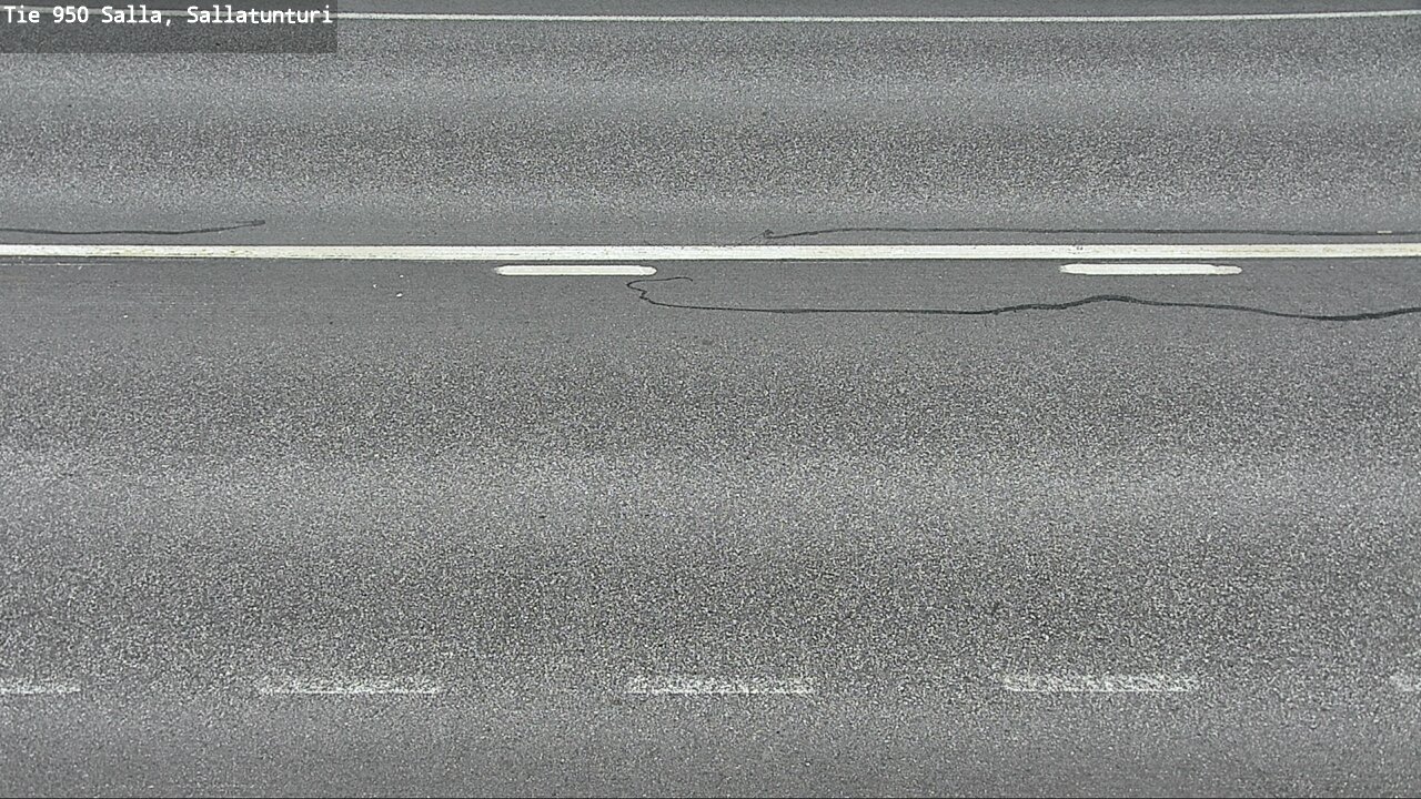 Weather Camera Image Väg 950 Salla, Sallatunturi, Salla, Lappi