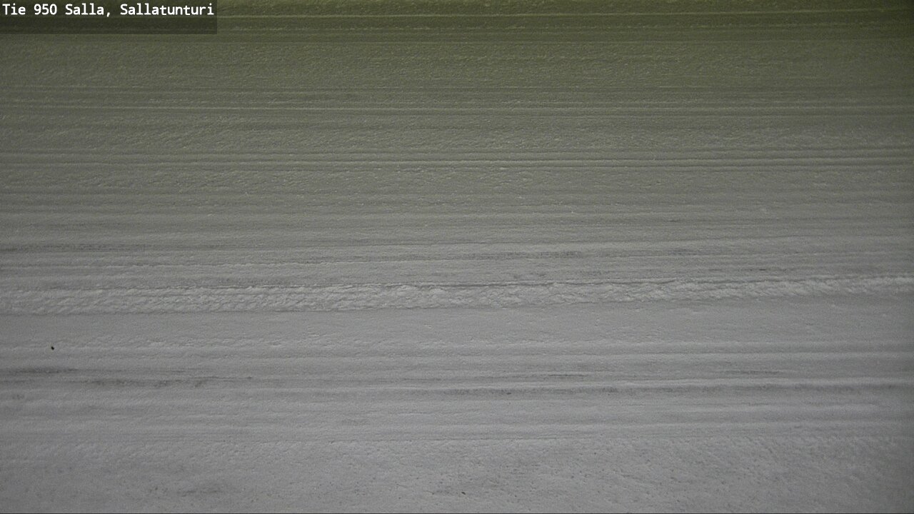 Weather Camera Image Road 950 Salla, Sallatunturi, Salla, Lappi