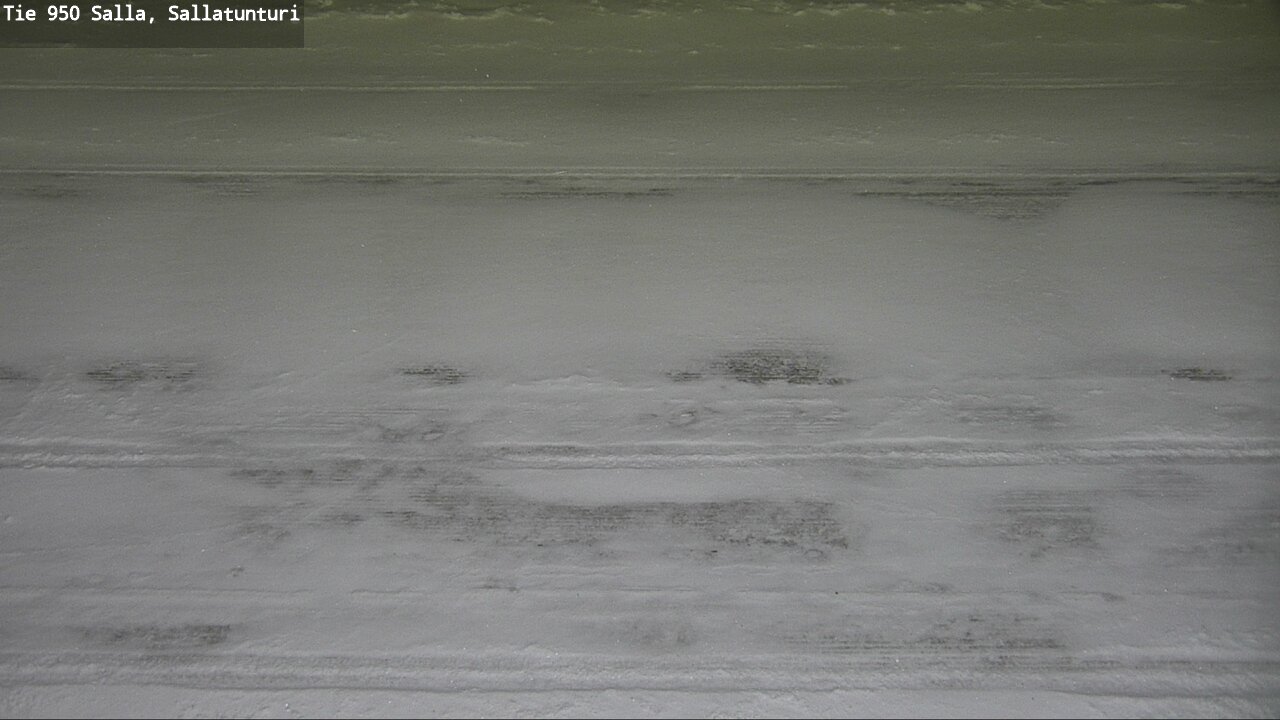 Weather Camera Image Road 950 Salla, Sallatunturi, Salla, Lappi