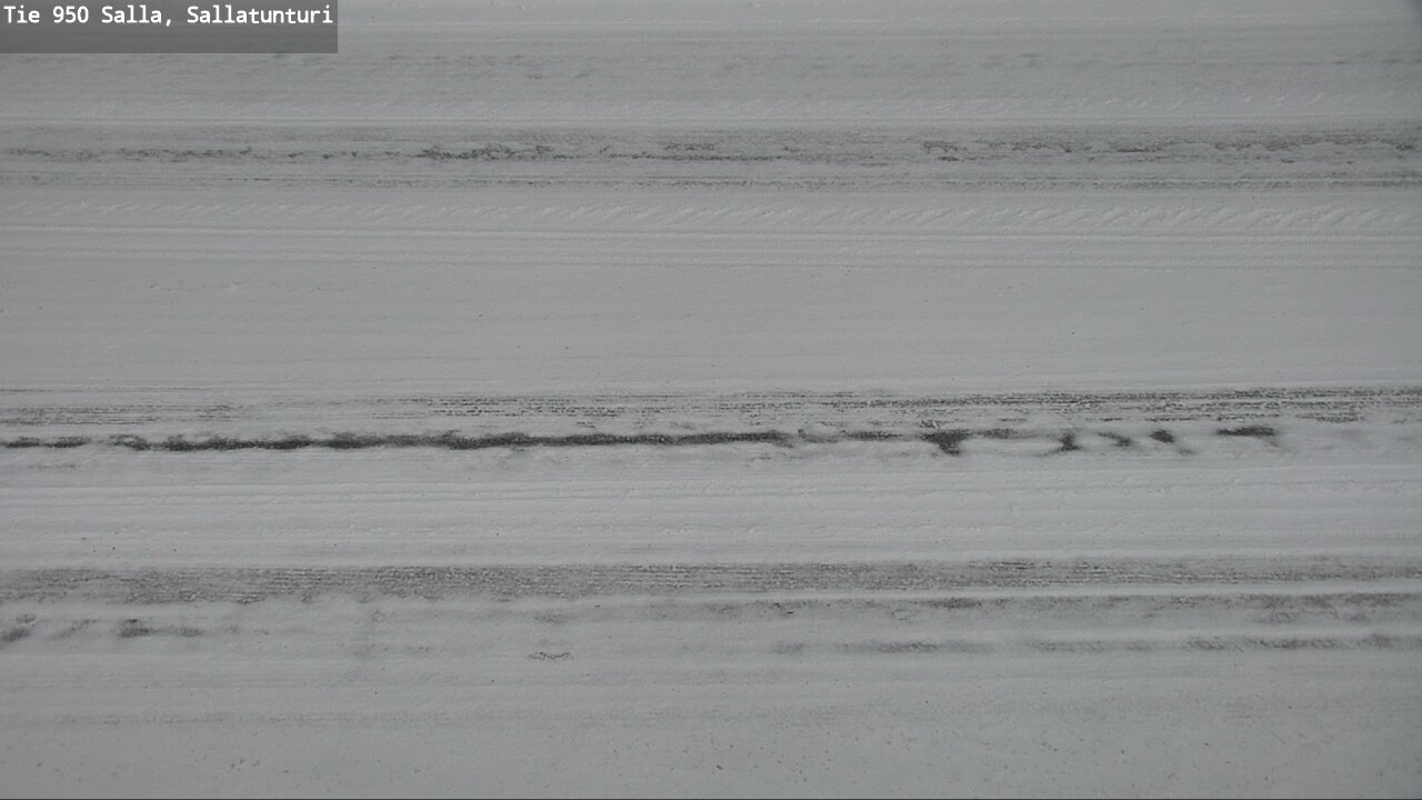 Weather Camera Image Road 950 Salla, Sallatunturi, Salla, Lappi