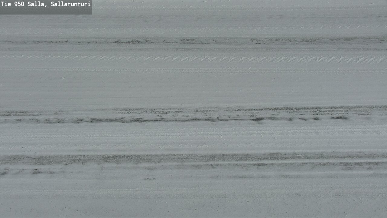 Weather Camera Image Road 950 Salla, Sallatunturi, Salla, Lappi