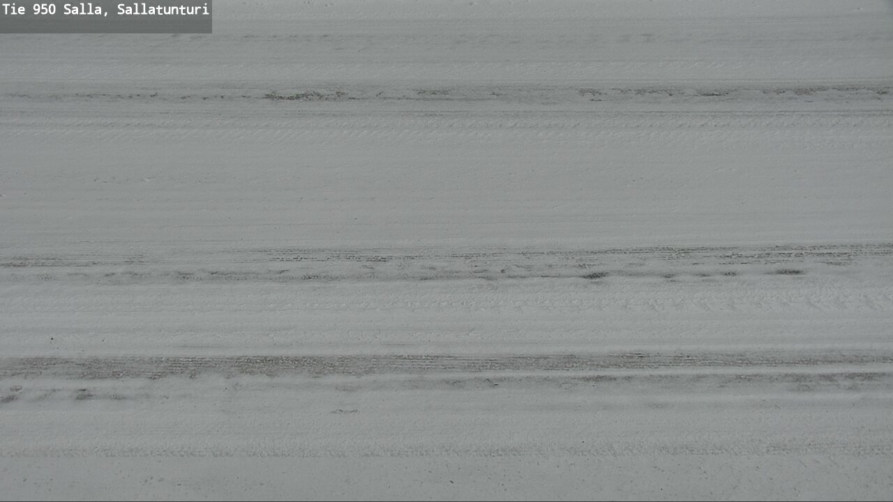 Weather Camera Image Road 950 Salla, Sallatunturi, Salla, Lappi