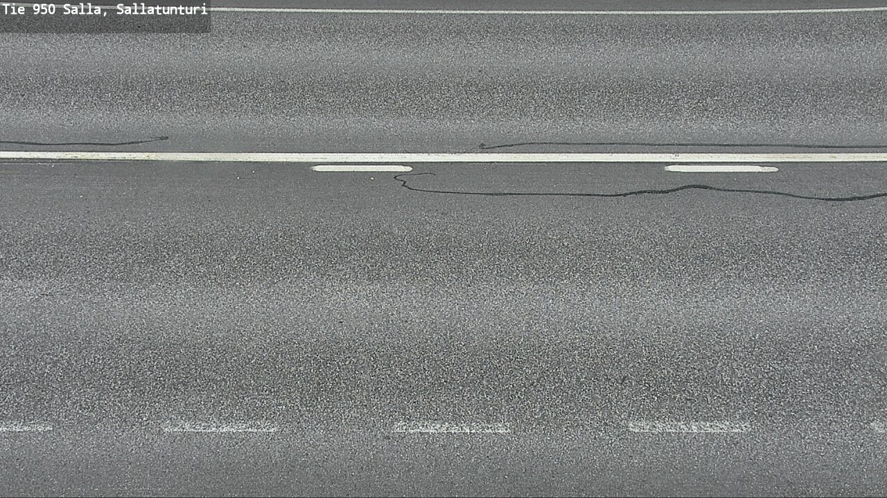 Weather Camera Image Road 950 Salla, Sallatunturi, Salla, Lappi