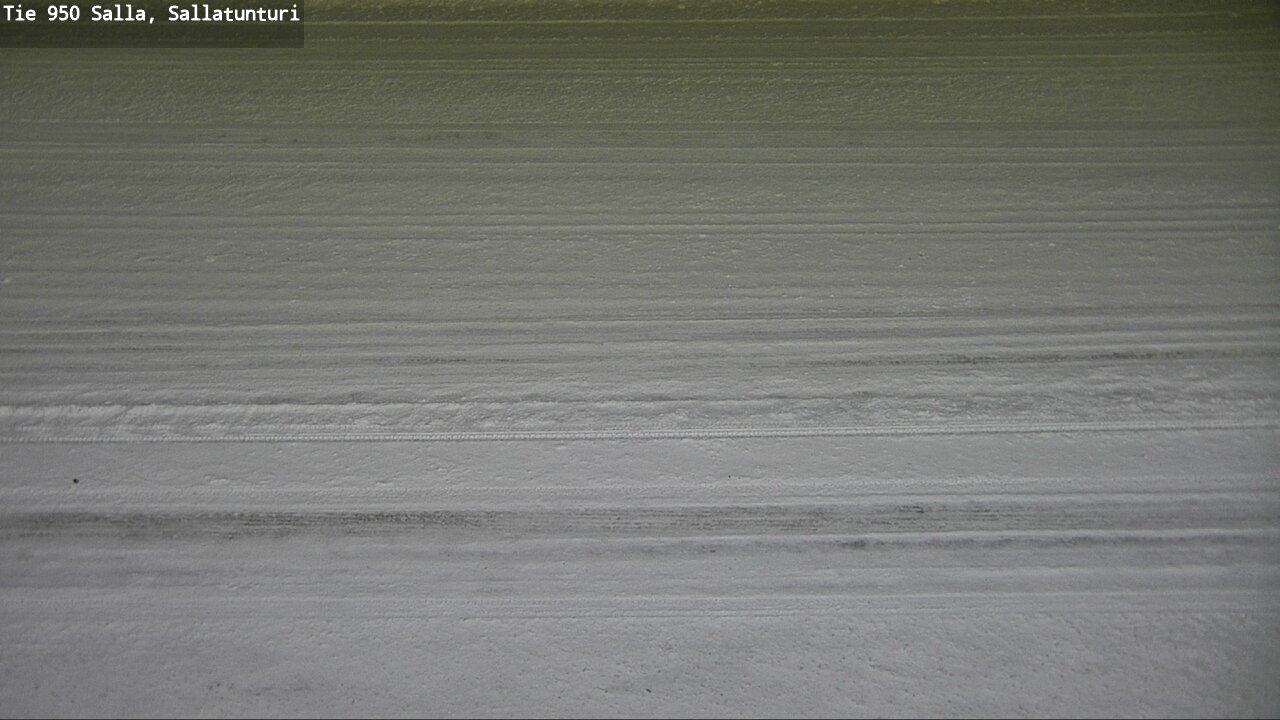 Weather Camera Image Road 950 Salla, Sallatunturi, Salla, Lappi