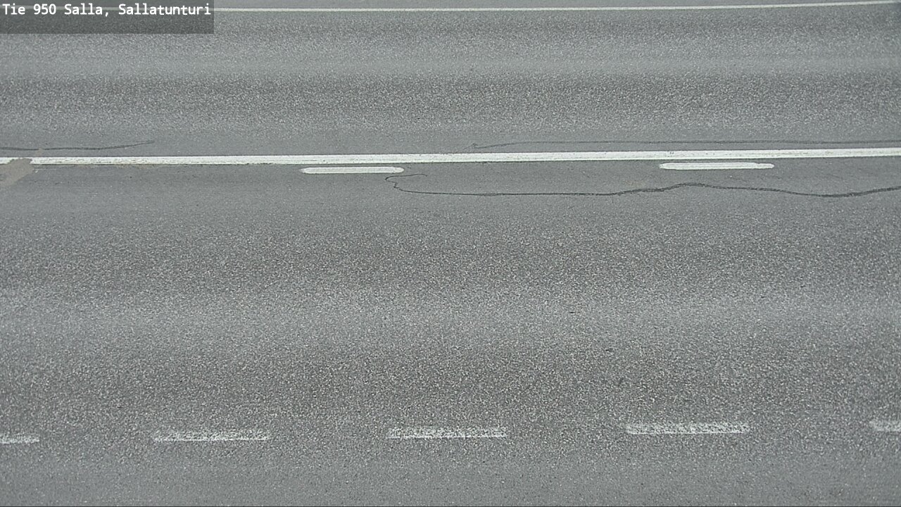 Weather Camera Image Road 950 Salla, Sallatunturi, Salla, Lappi