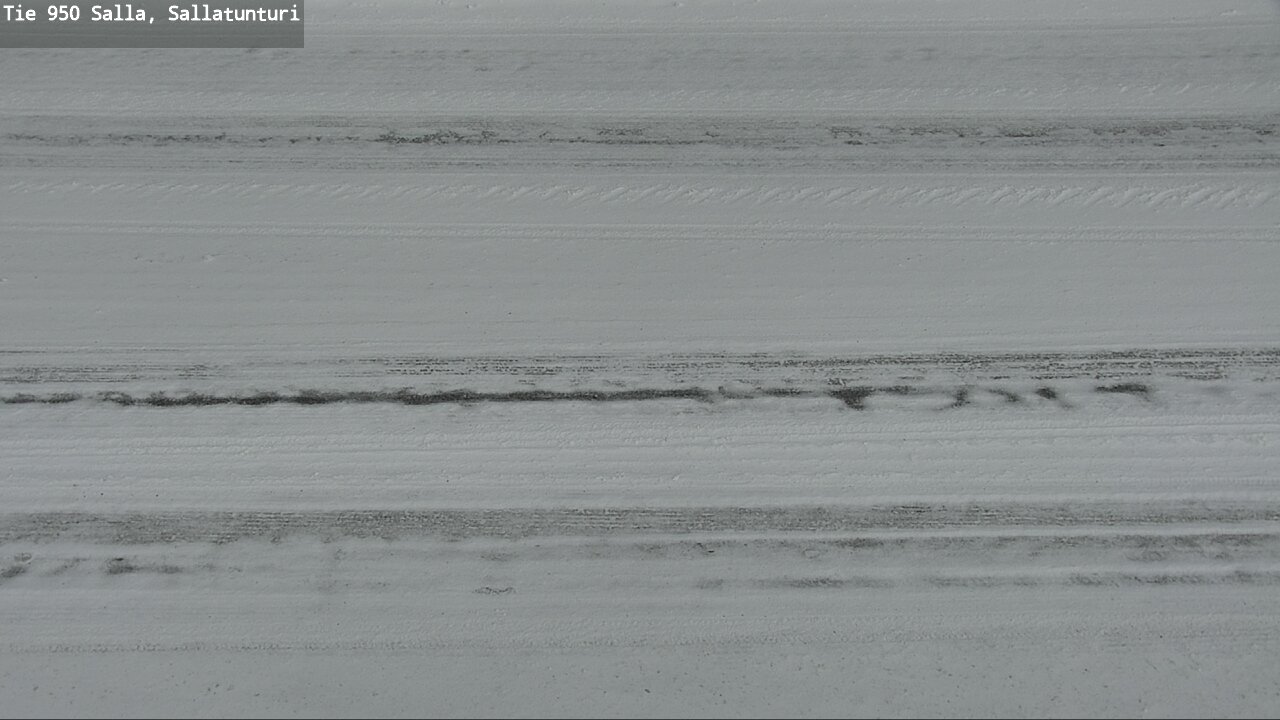 Weather Camera Image Road 950 Salla, Sallatunturi, Salla, Lappi