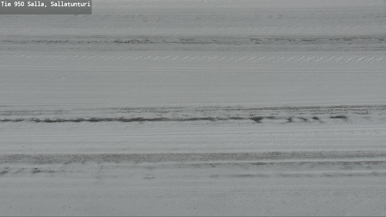 Weather Camera Image Road 950 Salla, Sallatunturi, Salla, Lappi