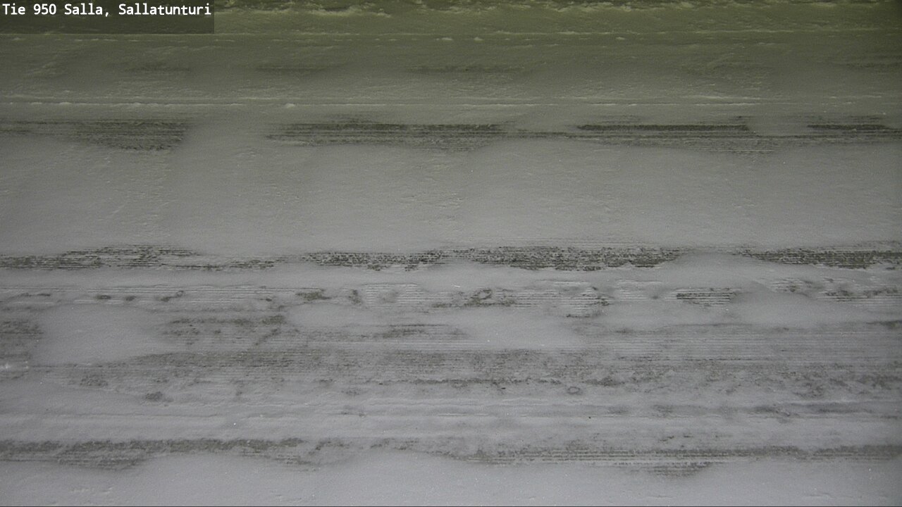Weather Camera Image Road 950 Salla, Sallatunturi, Salla, Lappi