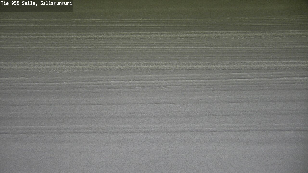 Weather Camera Image Road 950 Salla, Sallatunturi, Salla, Lappi