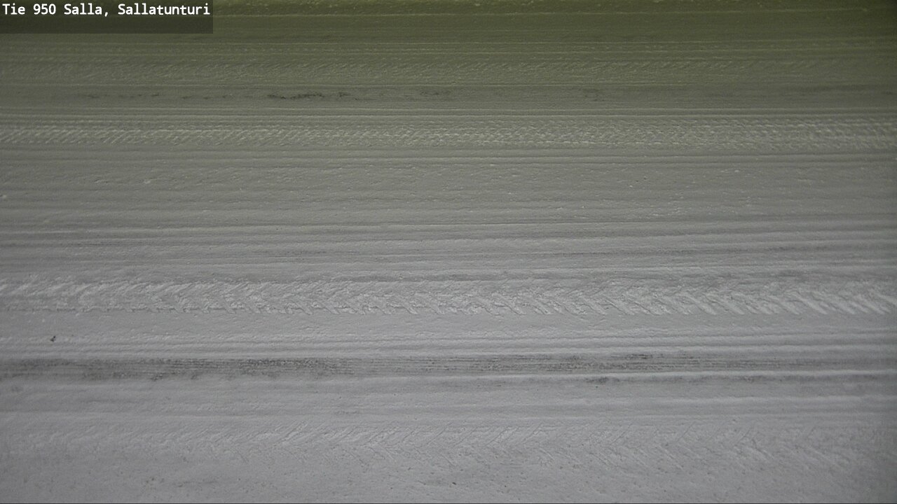 Weather Camera Image Road 950 Salla, Sallatunturi, Salla, Lappi