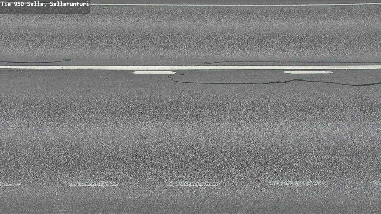 Weather Camera Image Väg 950 Salla, Sallatunturi, Salla, Lappi