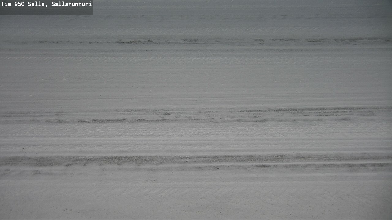 Weather Camera Image Road 950 Salla, Sallatunturi, Salla, Lappi