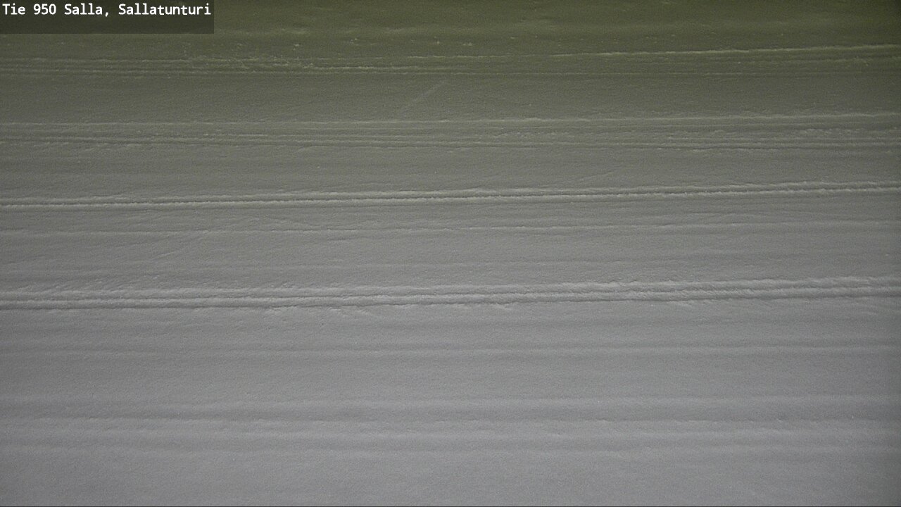 Weather Camera Image Road 950 Salla, Sallatunturi, Salla, Lappi